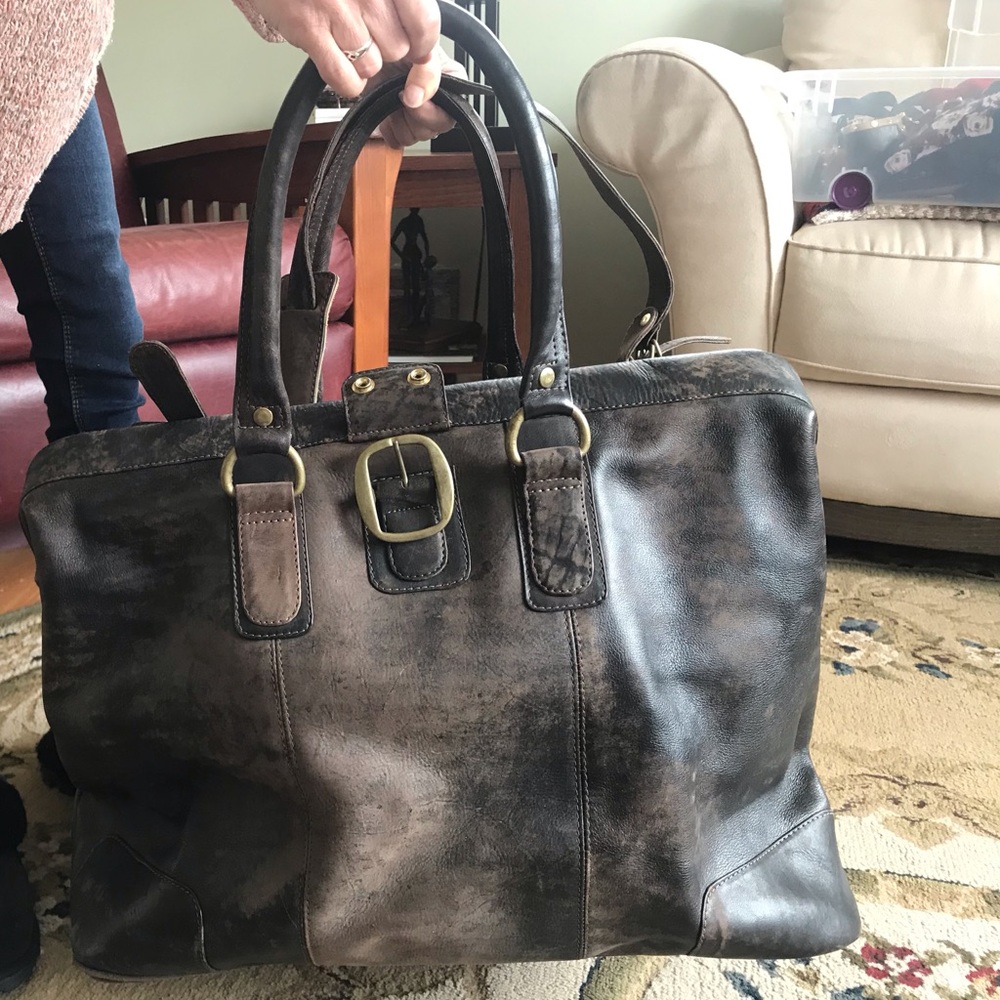 Vintage style weekend bag